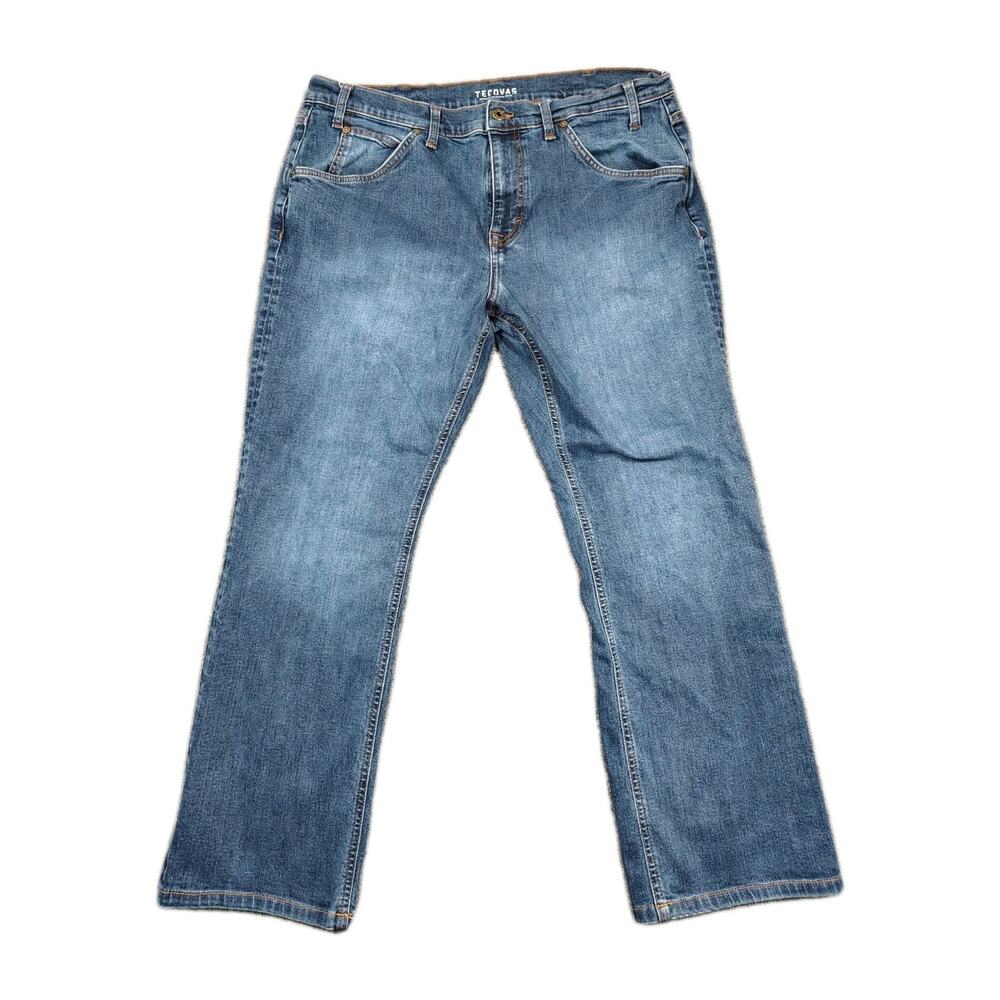 Tecovas Jeans Mens 38x30 Dark Blue Premium Standard Denim Western Coastal Cowboy